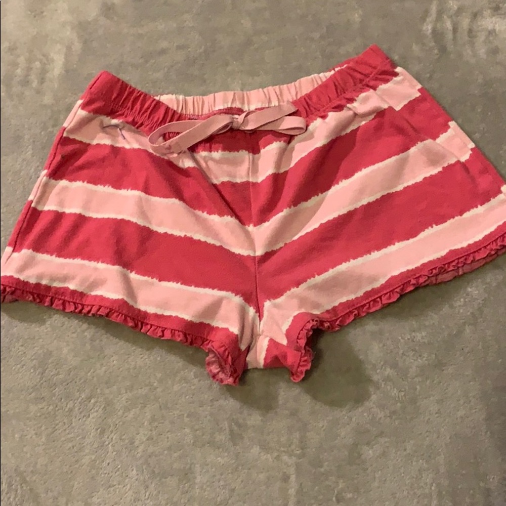 pink justice pajama shorts